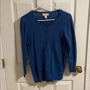 Loft button down cardigan